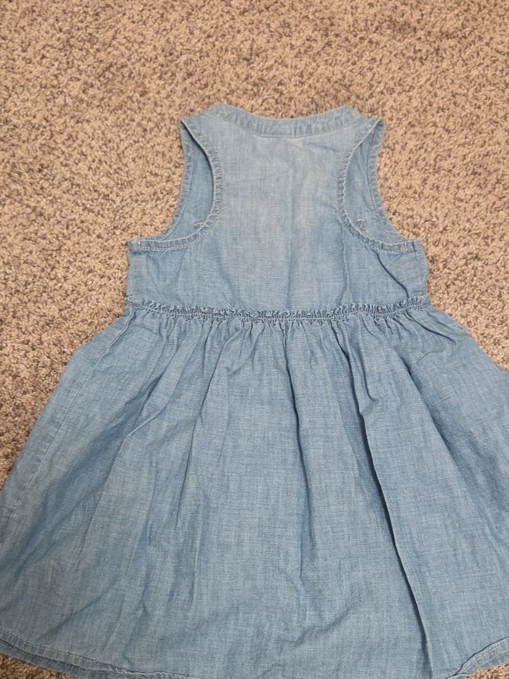 OshKosh B'gosh Light Blue Chambray Dress - 4T